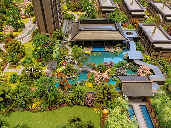 景洪市建筑模型